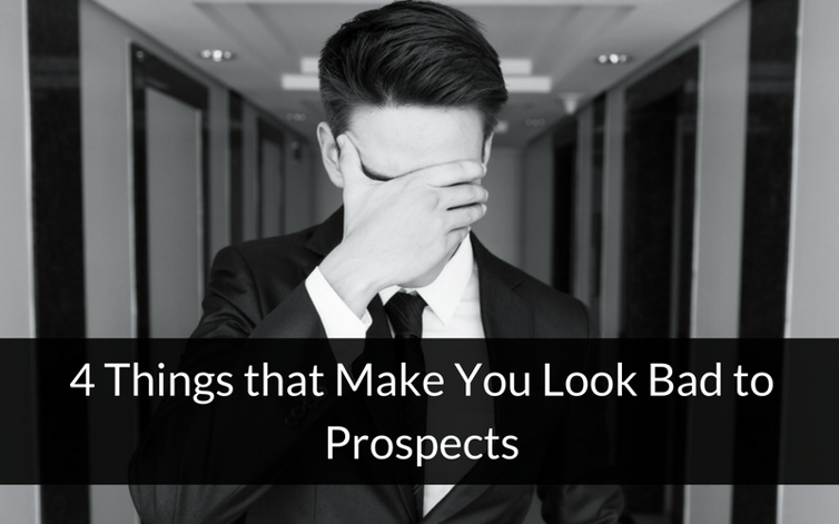 look bad to prospects
